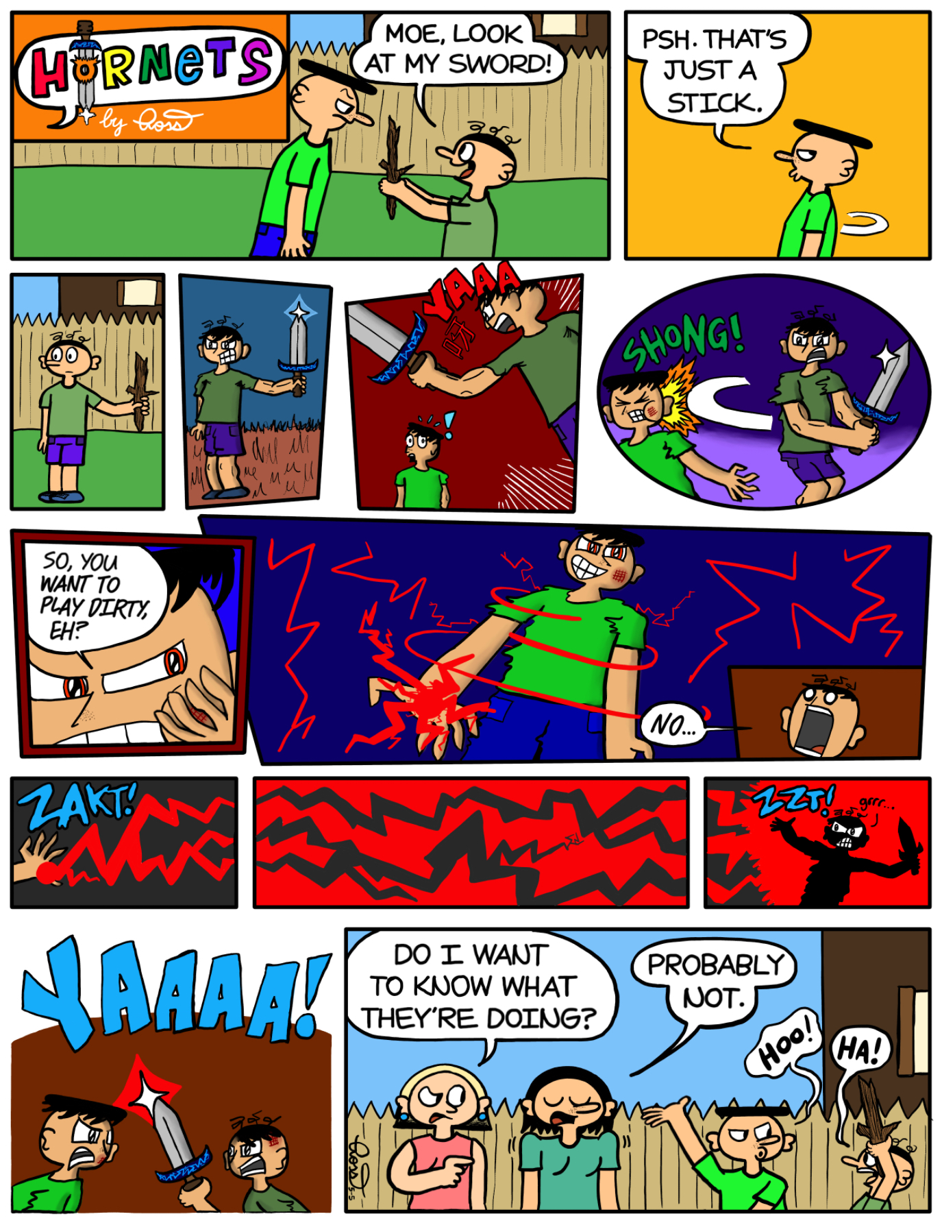 Read this epic full-color Sunday comic!